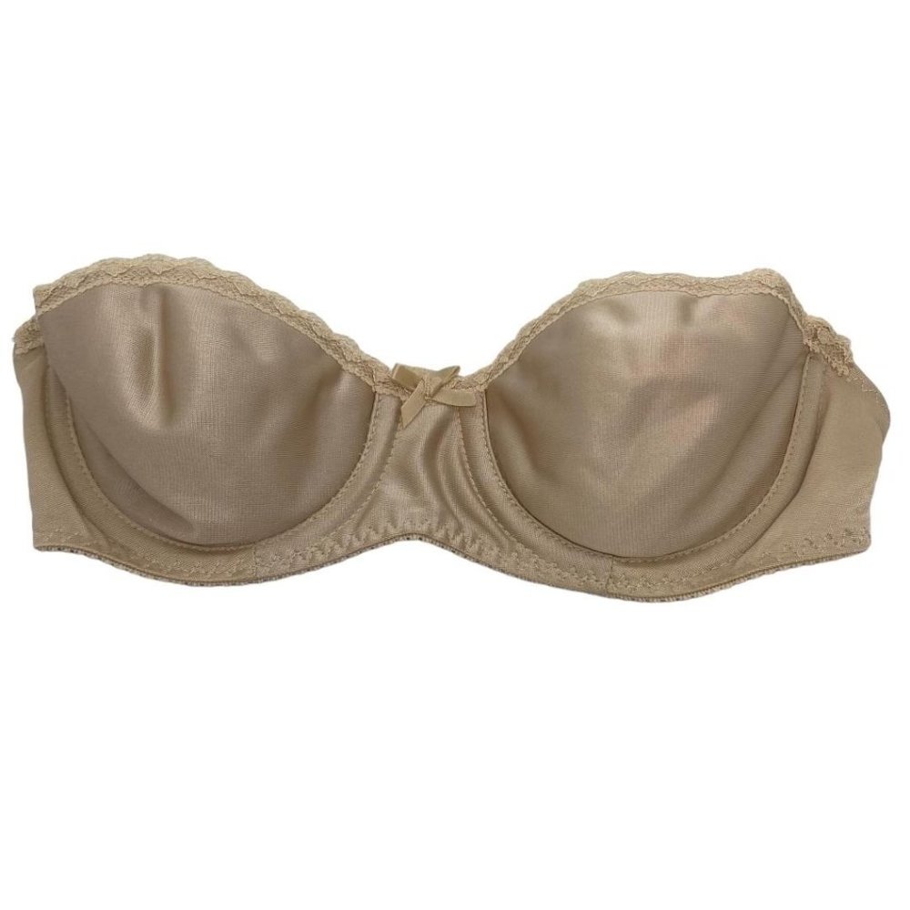 Vintage 34A Union Made Strapless Bra